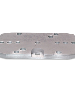 Pressure plate hot-dip galvanized f/weigh bar 5t f/GRP silo